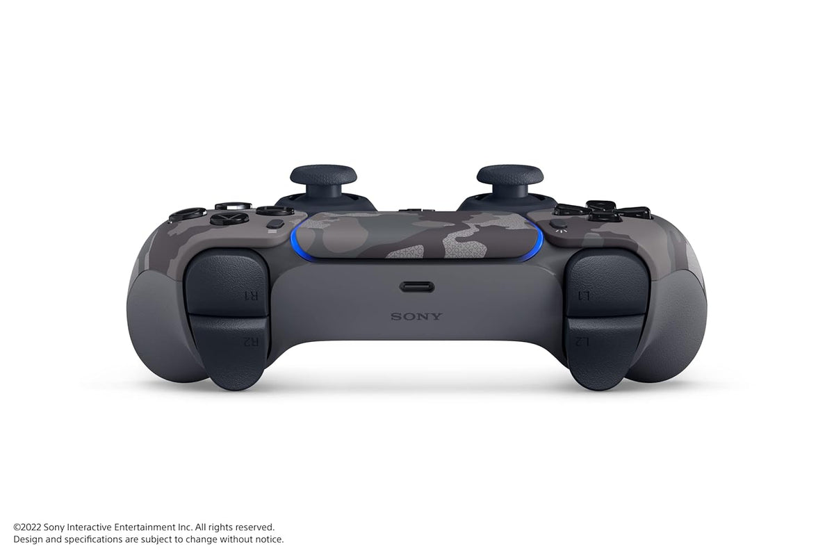 PlayStation Sony 5 DualSense Wireless Controller - Gray Camouflage