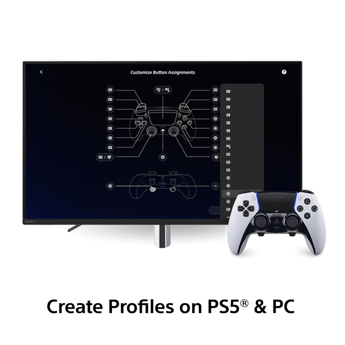 PlayStation DualSense Wireless Controller Midnight Black PS5