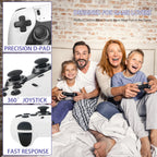 Wireless Retro Game Console Stick with 40000+ Games, Video Game Console 23+ Emulators Classic Games, 4K HDMI Output for TV, Plug & Play Retro Gaming Stick with Dual 2.4G Controllers