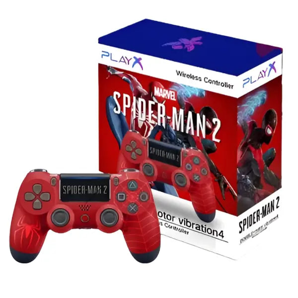 Limited Edition Spider-Man 2 Wireless Controller Compatible with PlayStation 4