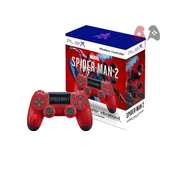Limited Edition Spider-Man 2 Wireless Controller Compatible with PlayStation 4